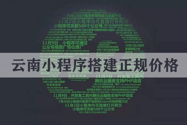 云南小程序搭建正規(guī)價(jià)格