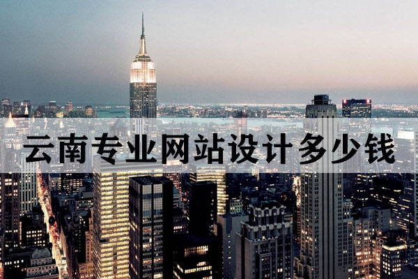  云南專業(yè)網(wǎng)站設(shè)計(jì)多少錢 