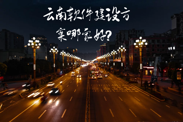 云南軟件建設方案哪家好？