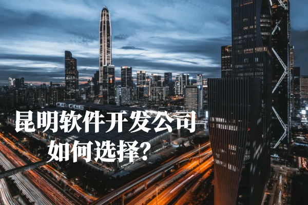 昆明軟件開發(fā)公司如何選擇？